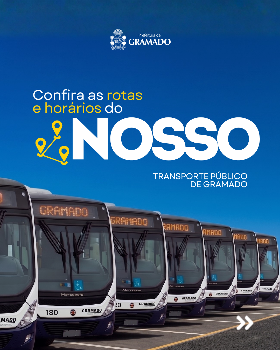 Novo transporte público de Gramado, na Serra Gaúcha